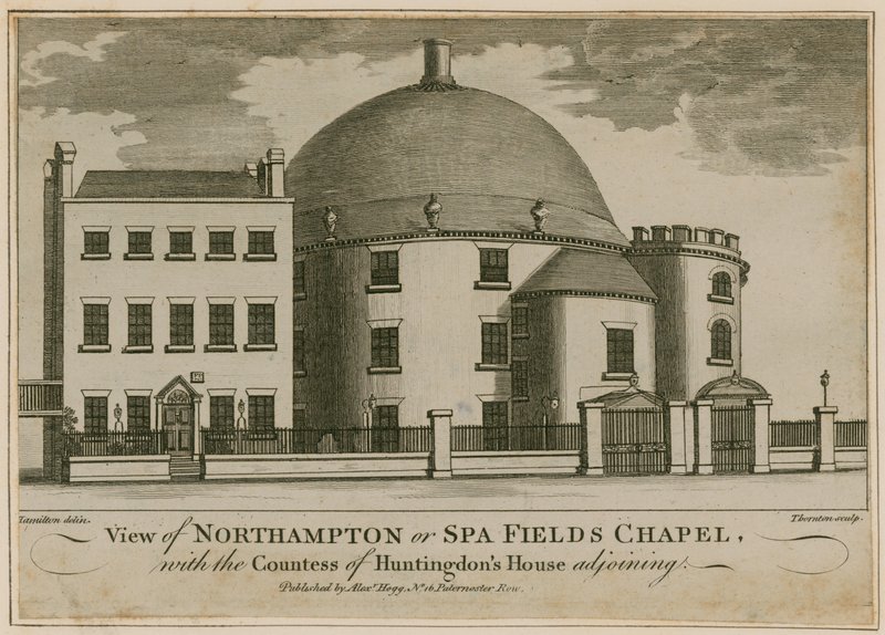 Spa Fields Chapel, Clerkenwell by English School