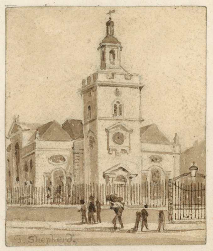 St Mary, Whitechapel, London by English School