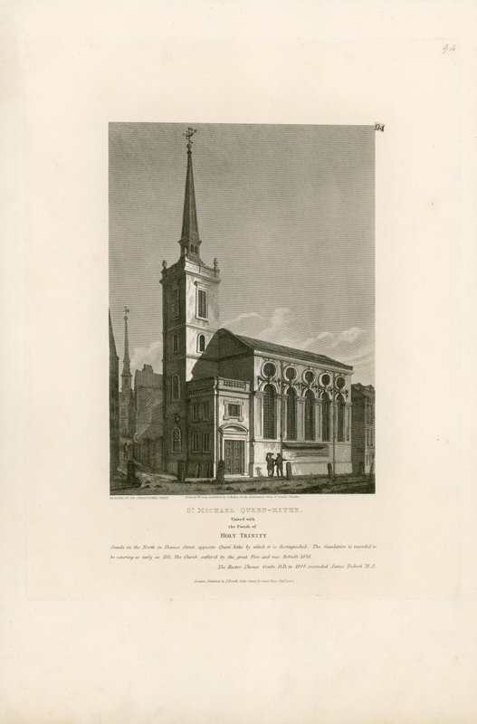 St Michael Queen-Hithe, United with the Parish of Holy Trinity by English School