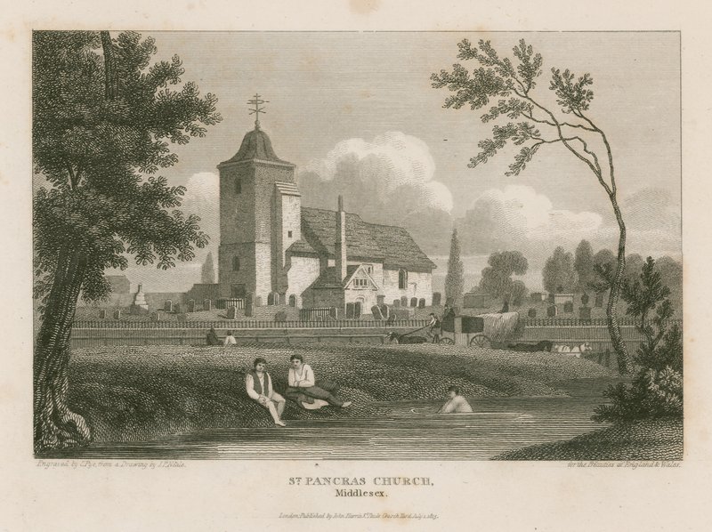 St Pancras Church, London, Middlesex by English School