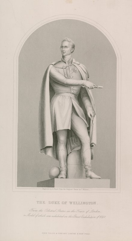 Statue of the Duke of Wellington by English School
