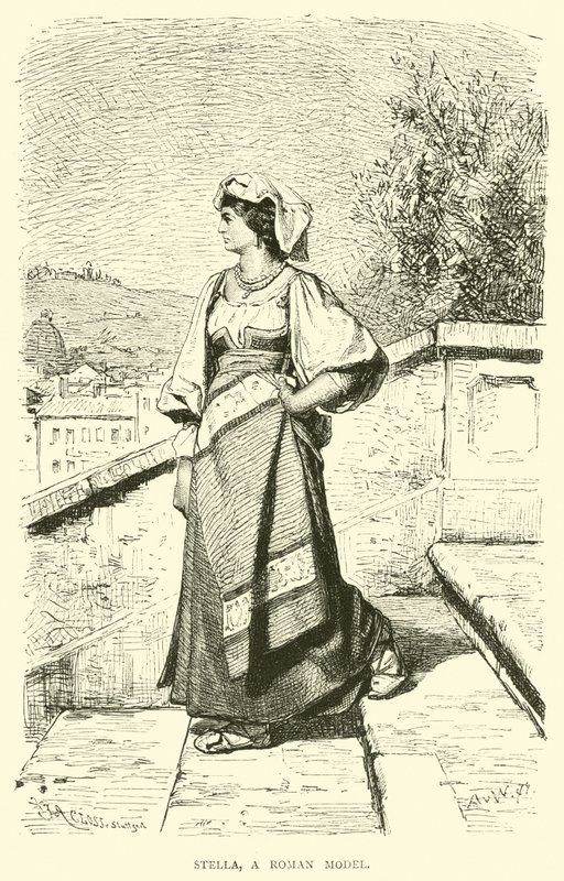 Stella, a Roman Model by English School
