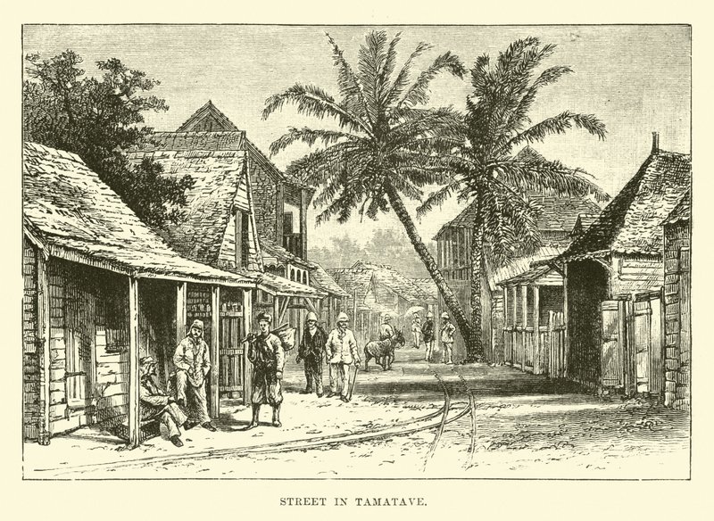 Street in Tamatave by English School