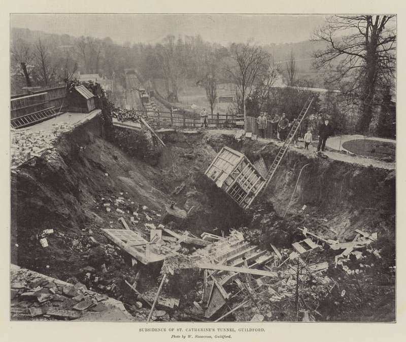 Subsidence of St Catherine