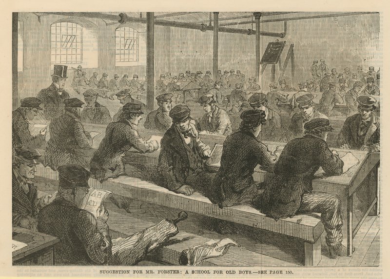 Suggestion for Mr Forster: a school for old boys by English School