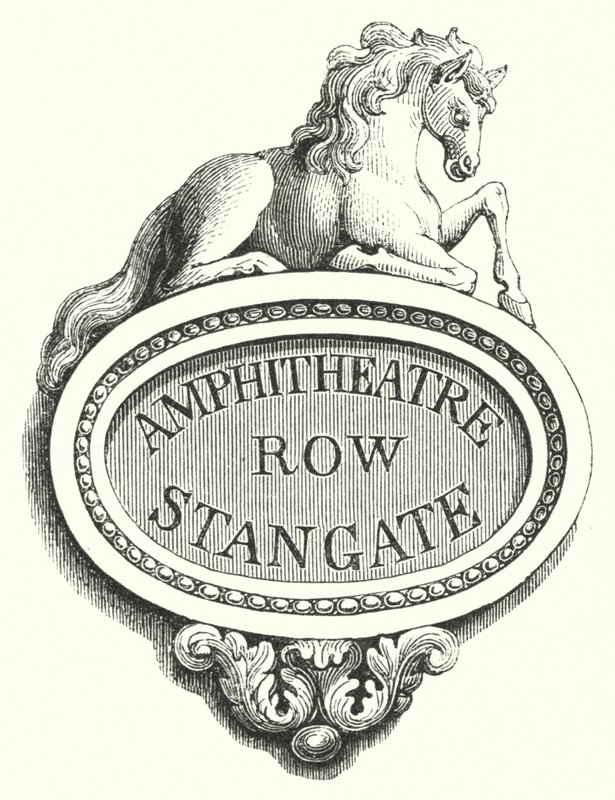 Tablets for Street-Corners, Amphitheatre Row, Stangate by English School
