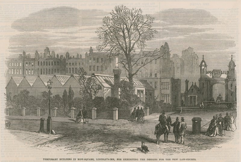 Temporary Building in New Square, Lincoln