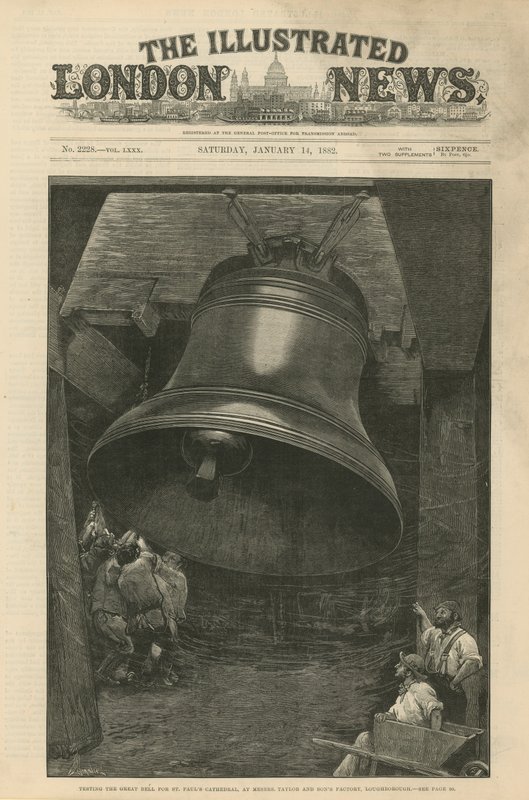 Testing of the Great Bell for St Paul