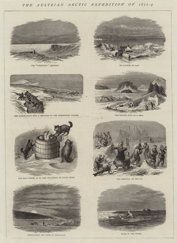The Austrian Arctic Expedition of 1872-4 by English School
