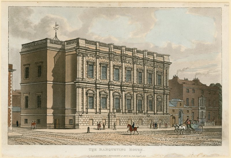 The Banqueting House, Whitehall by English School
