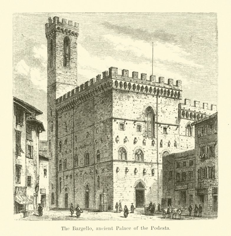 The Bargello, Ancient Palace of the Podesta by English School