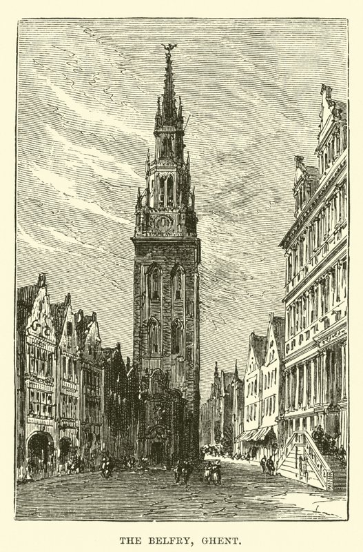 The Belfry, Ghent by English School