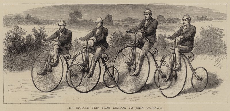 The Bicycle Trip from London to John o