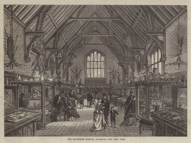 The Blackmore Museum, Salisbury by English School