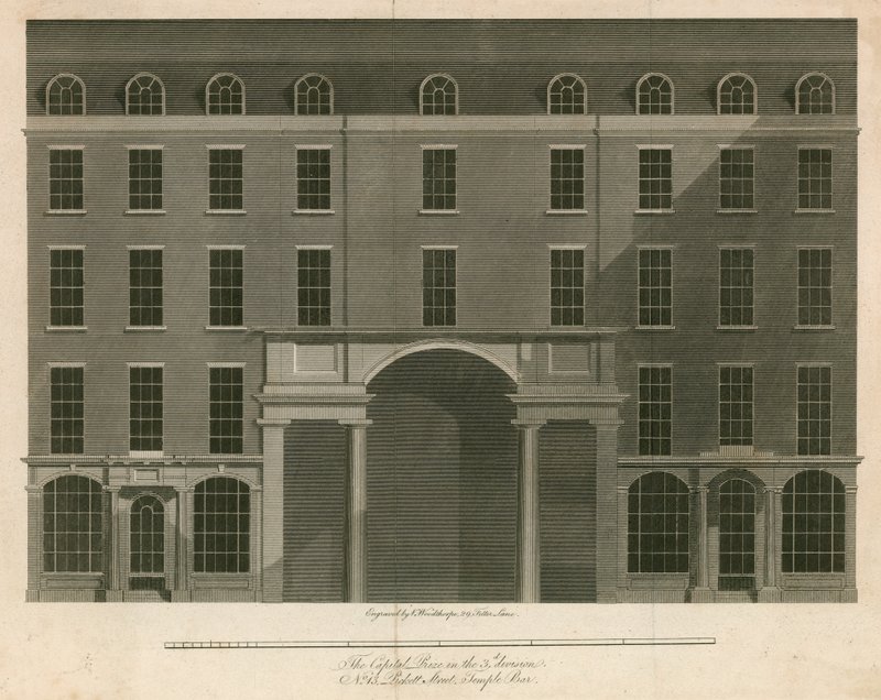 The Capital Prize, 13 Pickett Street, Temple Bar, London by English School