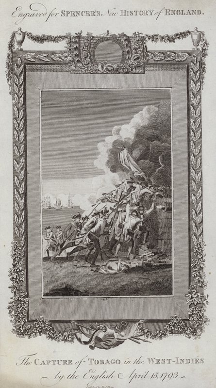 The Capture of Tobago by English School