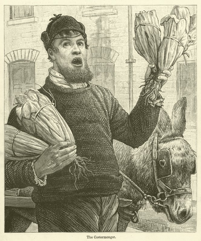 The Costermonger by English School