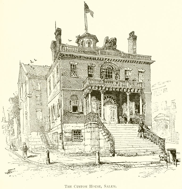 The Custom House, Salem by English School