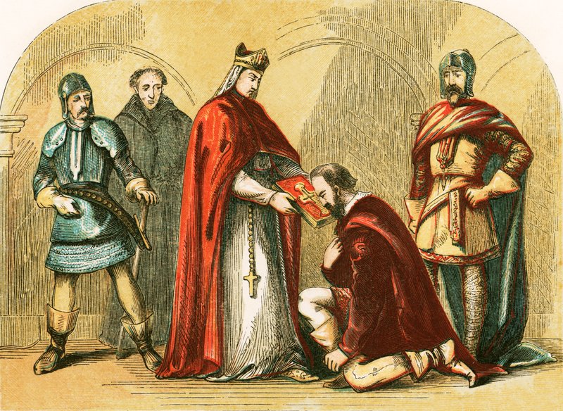 The Duke of York Taking Oath to be Faithful to Henry VI by English School