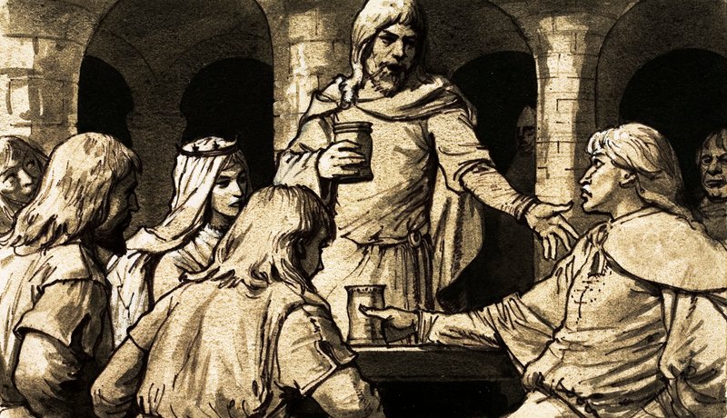The Earl of Norfolk rose and made a fiery speech attacking the absent King William by English School