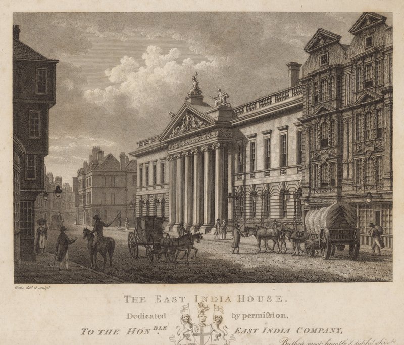 The East India House by English School