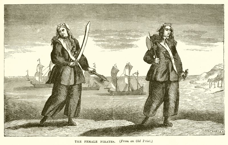 The Female Pirates by English School