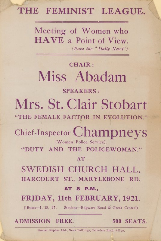 The Feminist League by English School