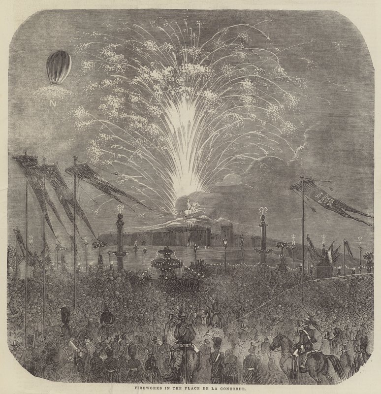 The Fetes at Paris by English School