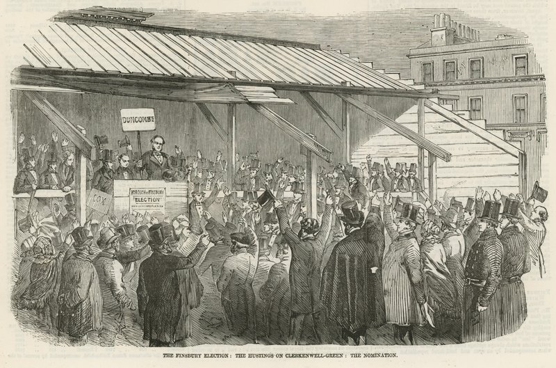 The Finsbury Election by English School