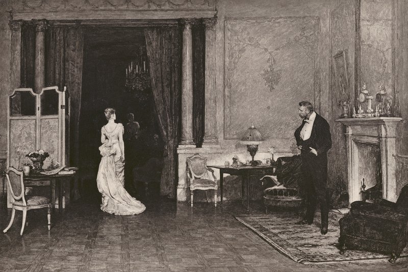 The First Cloud, after W Q Orchardson, RA by English School