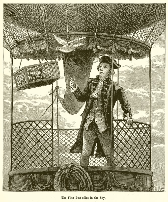 The First Post-Office in the Sky by English School