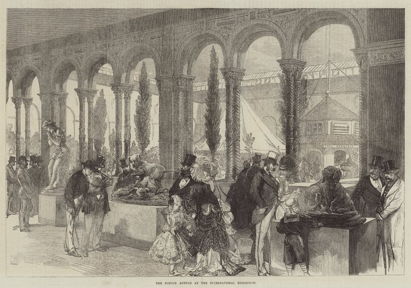 The French Annexe at the International Exhibition by English School