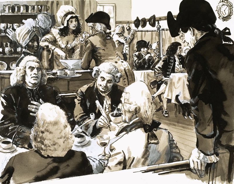 The Georgians: The Monarch of Words (Samuel Johnson) by English School