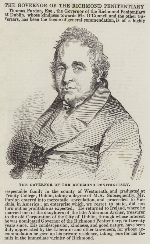 The Governor of the Richmond Penitentiary by English School