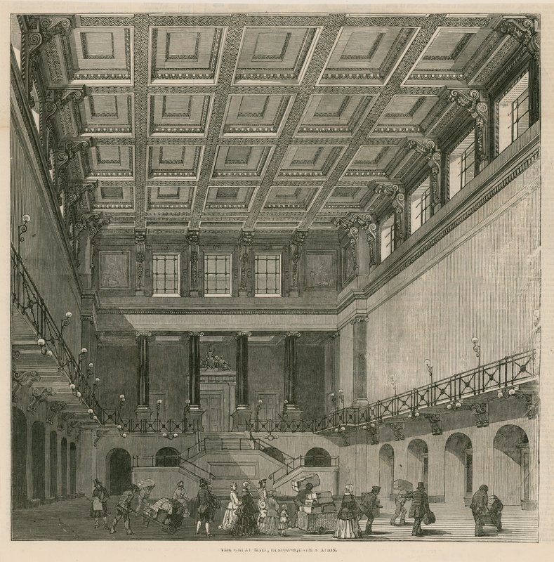 The Great Hall, Euston Square Station, London by English School