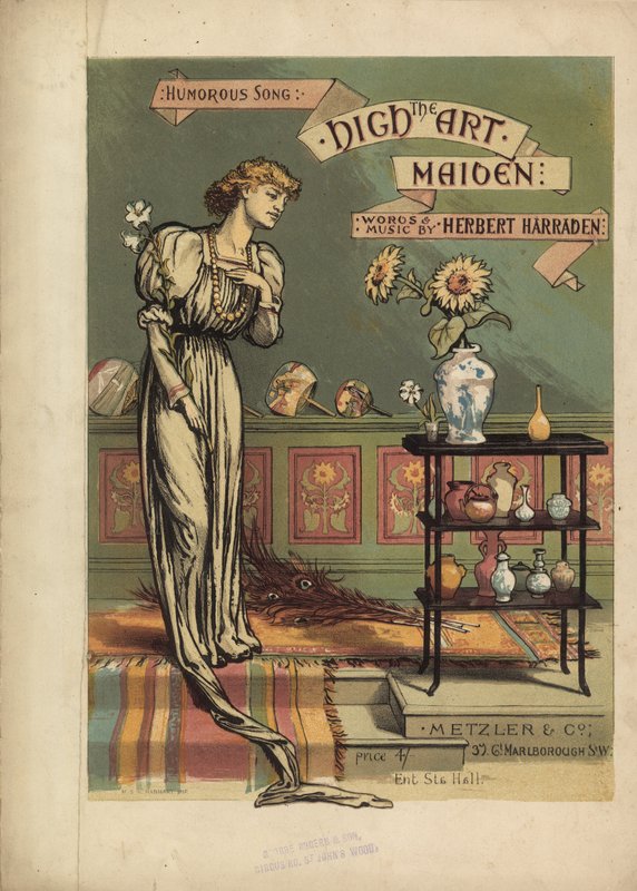The High Art Maiden by English School