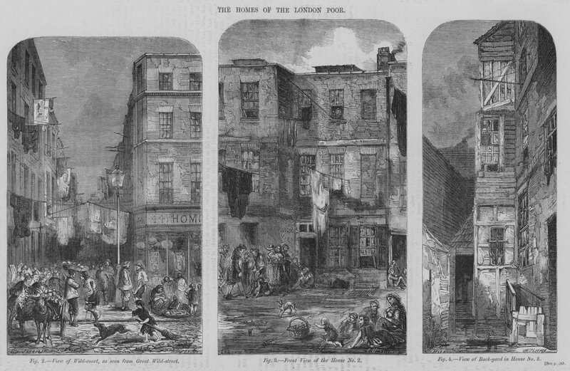 The Homes of the London Poor by English School