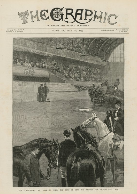 The Horse Show at the Agricultural Hall by English School