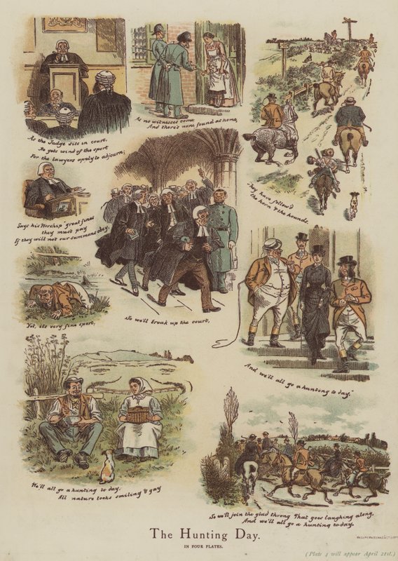 The Hunting Day by English School