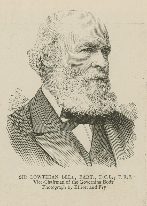 The Imperial Institute: Sir Lowthian Bell, Vice-Chairman of the Governing Body by English School