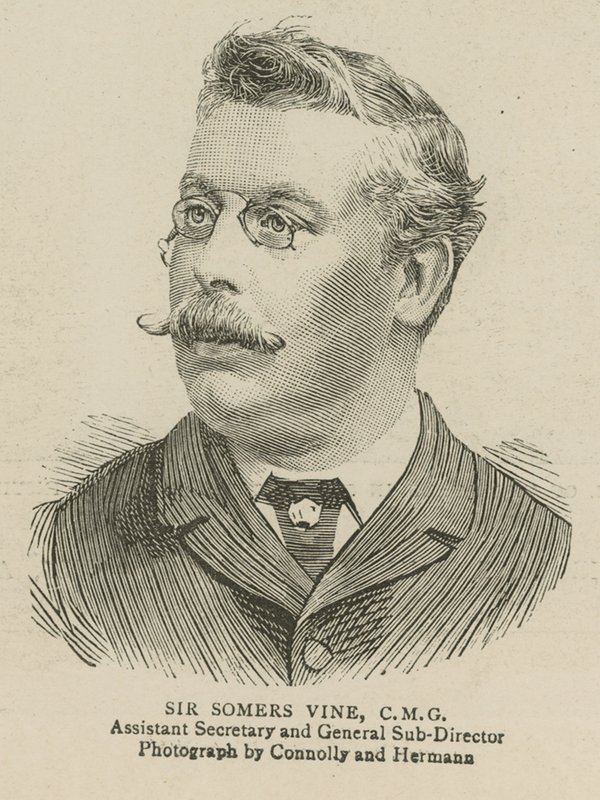 The Imperial Institute: Sir Somers Vine, Assistant Secretary and General Sub-Director by English School
