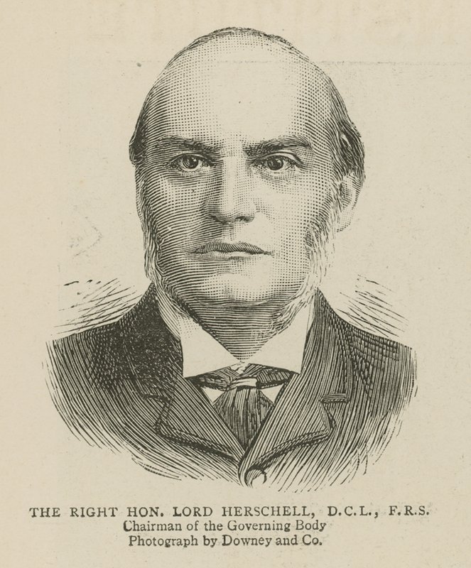 The Imperial Institute: The Right Honourable Lord Herschell, Chairman of the Governing Body by English School