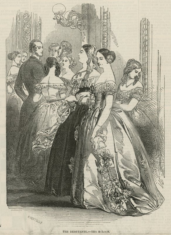 The London Season: The Debutante - The Saloon by English School