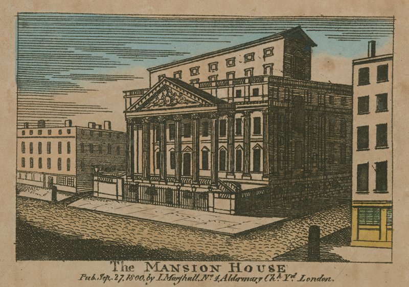 The Mansion House, London by English School