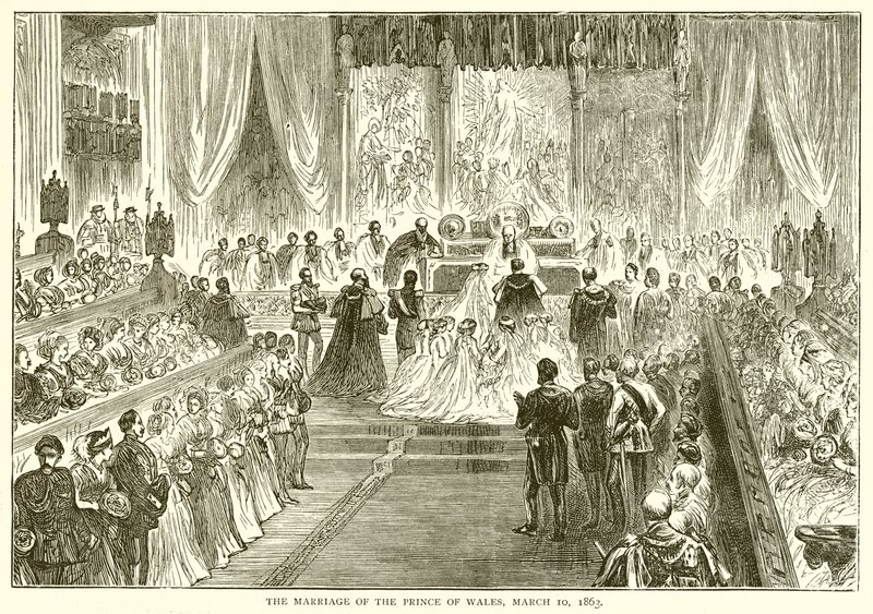 The Marriage of the Prince of Wales, March 10, 1863 by English School