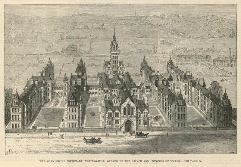 The Marylebone Infirmary, Ladbroke Grove Road, Notting Hill by English School