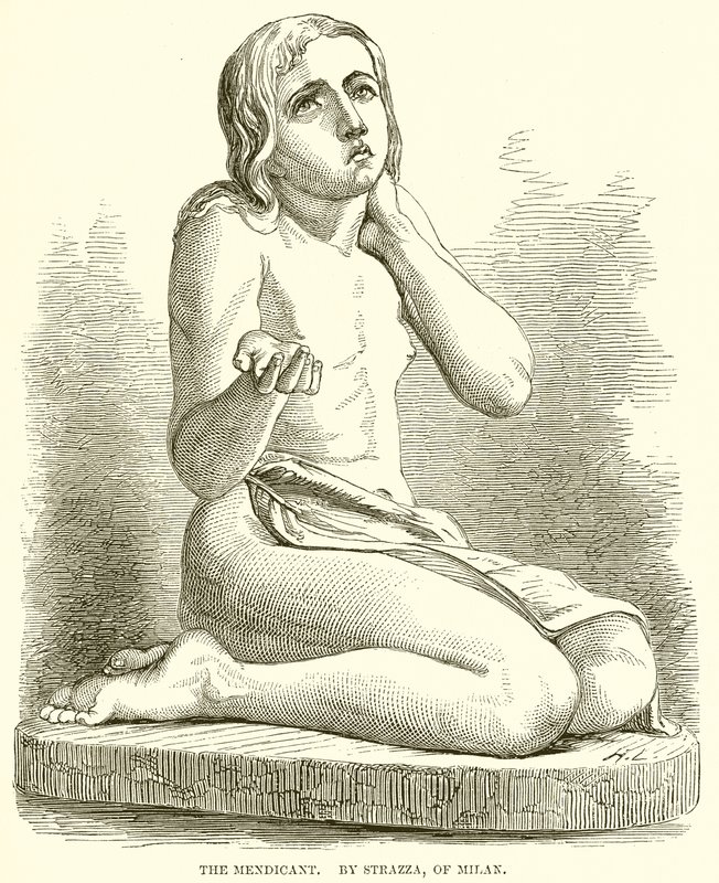 The Mendicant by English School