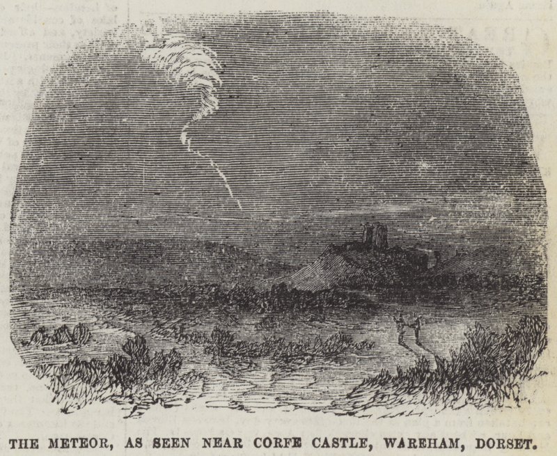 The Meteor, as seen near Corfe Castle, Wareham, Dorset by English School