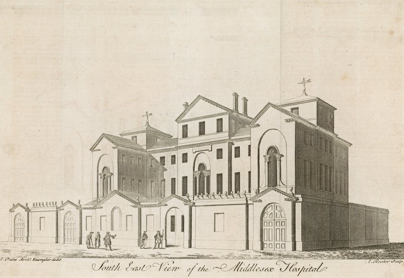 The Middlesex Hospital, near Oxford Street by English School
