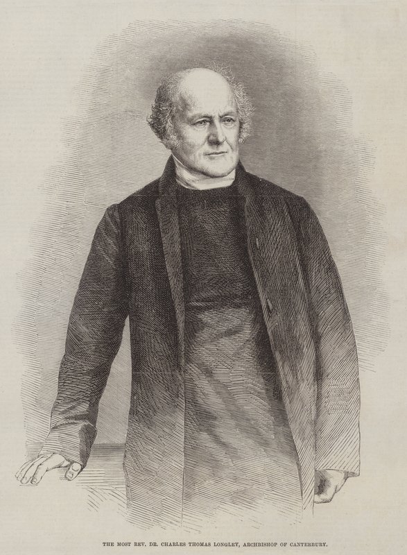 The Most Reverend Dr Charles Thomas Longley, Archbishop of Canterbury by English School